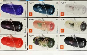 JBL FLIP 7, 16 HOURS, COLORS