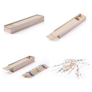 Jeu d?Habilité Mikado en Bois - Objet publicitaire AVEC ou SANS logo - Cadeau client -...