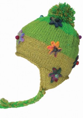 Lot de bonnet en 100% laine