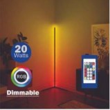 Luminaire Design & Déco LED RGBW pour Coin de mur / Extrémité intérieur - Série CORNER...