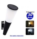 Lampe décorative solaire multicolore – Série SOLACOOL – Version CONE STANDARD - Rendu...