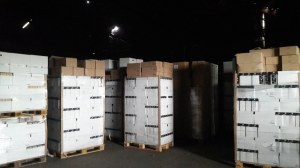 1 semi complet (33 palettes) de café