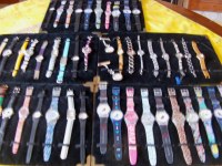 Lot de 50 montres homme femme et enfant