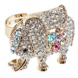 Bague en alliage d'éléphant