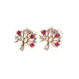 Arbre de Noël avec Diamond and Pearl Earring