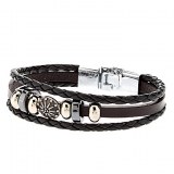 Accessoire élégant bracelet en cuir Combinaison corde