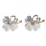 Sac d'oreille en diamant en alliage