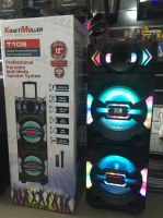 KRAFTMULLER.Enceinte Bluetooth Portable karaoké 10W,Micro, FM,USB/CART