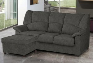 Canapé Bornos Angle réversible Gris