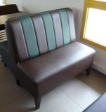 Banquette salon de thé- restaurant