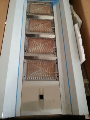 Machine a kebab 4 bruleurs inox neuf