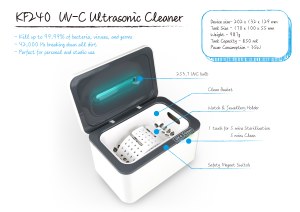 Boîte pour laver et nettoyer les objets