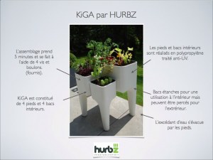 JARDINIERE DESIGN KIGA XL