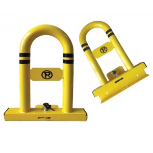 Barrière de stationnement horizontale verrouillable