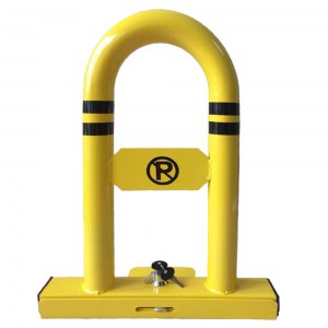 Barrière de stationnement horizontale verrouillable