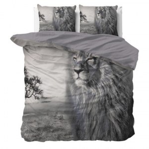 "King of Nature" Set 2/3 pcs Parure de Lit 100% Coton Housse de Couette+Taie d'Oreiller...