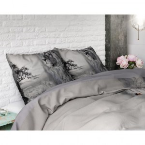 "King of Nature" Set 2/3 pcs Parure de Lit 100% Coton Housse de Couette+Taie d'Oreiller...