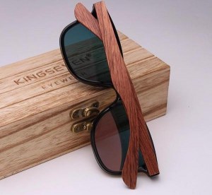 Lot de lunettes de soleil en bois - Kingseven