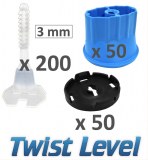 Croisillon autonivelant twist level