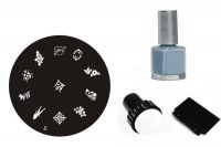 Lot stamping nail art