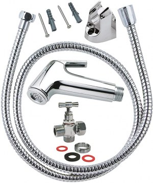 Kit douchette WC hygiène pour toilette et bidet