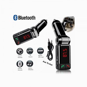 Bluetooth Car Charger 4 in 1 : Kit Mains-Libres Bluetooth pour Voiture 4 en 1 avec Tran...