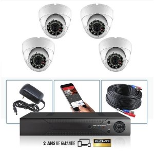 Kit camera videosurveillance hd