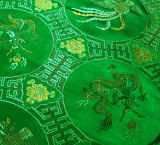 Tissu de brocart au broderie fine - Vente tissus en gros ou moyen quantité (G133)