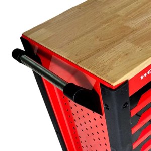 SERVANTE D'ATELIER AVEC PLAN DE TRAVAIL EN BOIS KM-1664