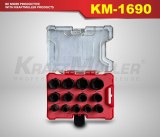 COFFRET 13 PCS EXTRACTEURS D ECROUS KRAFTMULLER KM-1690