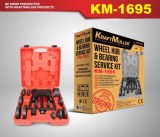 KIT COMPLET POUR EXTRACTION ET INSTALLATION DE MOYEUX ET ROULEMENTS DE ROUE KM-1695