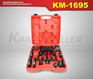 KIT COMPLET POUR EXTRACTION ET INSTALLATION DE MOYEUX ET ROULEMENTS DE ROUE KM-1695