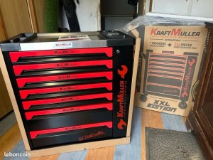 SERVANTE 7/6 + CLE DYNAMO 254PCS KM-1707