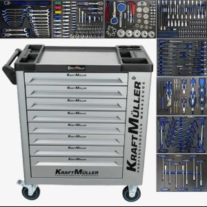 SERVANTE D'ATELIER 8/8 DRAWERS KM-1645