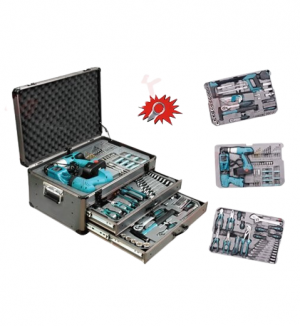 Outil à main dans un boîtier en aluminium, 206PCS KRAFTMULLER