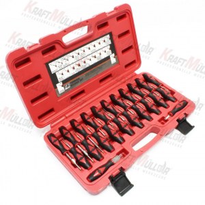 KRAFTMULLER, Jeu universel Extracteur de pins Cosses ISO Auto 23pcs