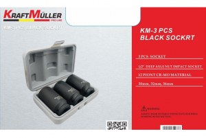 Coffret douilles 3 PCS KRAFTMULLER