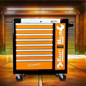 SERVANTE D'ATELIER PRO LINE 9/7 ORANGE KM-4408