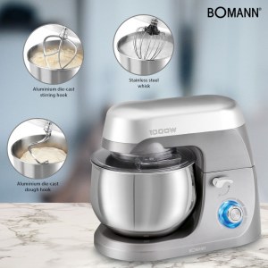 Robot Pétrin Bomann KM 6009 CB 1000W 5 Litres