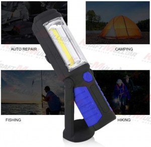 KRAFTMULLER,Lampe de Travail LED Rechargeable cob led 3w