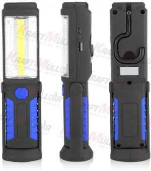 KRAFTMULLER,Lampe de Travail LED Rechargeable cob led 3w