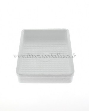Lot de Barquettes/Caissettes alimentaires polystyrène