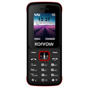 TELEPHONIE KONROW AXESS NOIR NEUF SOUS BLISTER GARANTIE 2 ANS