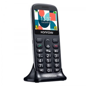 TELEPHONIE Konrow Senior 231 (Écran 2.31'' - Double Sim - Dock de charge Fourni) NEUF...