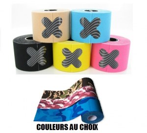 ROULEAUX BANDES DE STRAP K-TAPE/TAPING KINÉSITHÉRAPEUTE