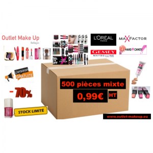 Cosmétiques de grande marque Française Cartons de 250 pc A 1,50€