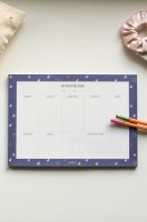 [DESTOCKAGE] Weekly Planner - Bloc note papier (50 feuilles)