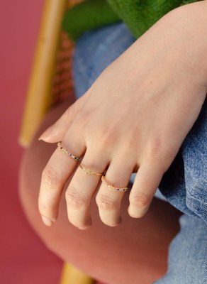 [DESTOCKAGE] Bagues fines - Couleur or & argent - Taille 48 à 60