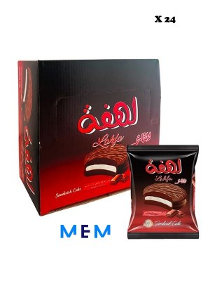 6 boîtes de 24 Biscuits à la guimauve LAHFA