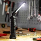 SHOP-STORY - LITOOLER : Lampe de Poche 24 LED Waterproof Base Magnétique avec Tête Incl...